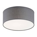 Deckenleuchte Rondo, grau, Ø 30 cm