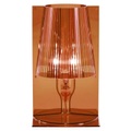Take Tischleuchte - Kartell orange en plastikmaterial