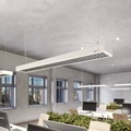 Arcchio Susi LED-Office-Pendellampe, DALI, weiß
