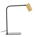 NOWODVORSKI LIGHTING, Schreibtischleuchte Mono schwarz/messing