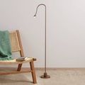 Minimalistische LED-Stehleuchte MINI, antik