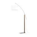 Aluminor, Aluminor Rainbow Stehlampe eiche grau/chrom