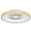 Deckenventilator Tibet LED App/Remote holz/weiß