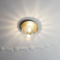 Nuura Liila 1 Large Wandleuchte 1-flg gold/klar