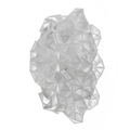 Slamp Drusa Wand- und Deckenleuchte transparent-weiß