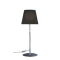 Aluminor Store Tischlampe, chrom/schwarz
