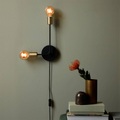 Nordlux, Wandleuchte Josefine mit Kabel und Stecker