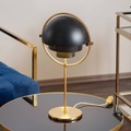 Gubi-Multi-Lite Table Lamp, Brass / Black