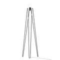 GRUPA Model M2 LED-Stehleuchte schwarz, Kabel weiß