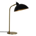 DYBERG LARSEN, Dyberg Larsen Futura Tischleuchte messing/schwarz