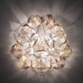 Slamp Drusa Wand- und Deckenleuchte transparent-velvet