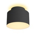 Lindby Nivoria LED-Strahler, Ø 11 cm, sandschwarz