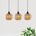 Home - Hängelampe Chandelier 030 - Schwarz und Gold