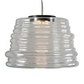 Karman Bibendum LED-Hängeleuchte, Ø 35 cm, klar
