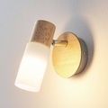 Holzspot Christoph mit LED-Lampe