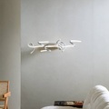 Lindby Zaylee LED-Deckenlampe, dimmbar, silber