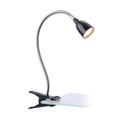 LED-Klemmleuchte Tulip, schwarz