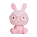 LED-Tischleuchte Bunny für Kinderzimmer, rosé