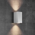 Außenwandlampe Canto Maxi Kubi 2, 17 cm, weiß