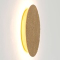 LED-Wandleuchte Meteor, Ø 19 cm, gold