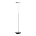 LED-Stehleuchte Bermuda, Kopf neigbar, schwarzgrau