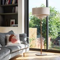 MARKET SET Pebble Textil-Stehlampe, creme