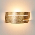 LED-Wandlampe Keyron in Gold