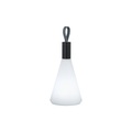 LED-Akku-Tischlampe Prian, schwarz matt