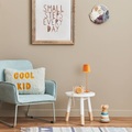 LED-Akku-Tischlampe Kaami, dimmbar orange matt