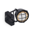 Lindby Biona LED-Deckenspot mit Goldring, 1-fl.