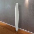 LED-Stehleuchte Flechtwerk Pur 110 weiß 130 cm