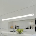 LED-Hängeleuchte Pirgos, dimmbar, Länge 200 cm