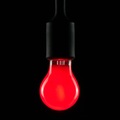E27 2W LED-Glühlampe rot dimmbar