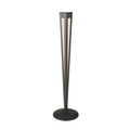 LED-Solarfackel Tinka mit Sensor, 120 cm, grau