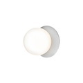 Nuura Liila 1 Medium Wandlampe, 1-flg, silber/weiß