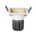 LED-Einbaulampe Toodle eckig symmetrisch, gold