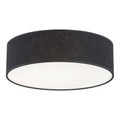 Deckenleuchte Rondo, schwarz, Ø 50 cm