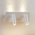Lucande Magya LED-Wandleuchte weiß 4-flammig