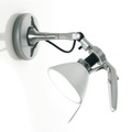 Luceplan, Luceplan Fortebraccio Wandspot Ø 11 cm, aluminium