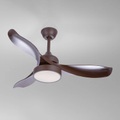 Globo, Deckenventilator 03610 mit Fernbedienung, braun