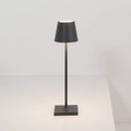 Zafferano Poldina micro Akkulampe, IP65 schwarz