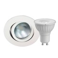 Megaman DecoclicSet LED-Einbauring GU10 4,2W weiß