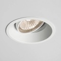 Astro Minima Round Adjustable Einbauleuchte weiß