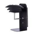 Dyberg Larsen DL20 USB Shelf Wandleuchte, schwarz
