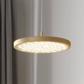 Rothfels Gion LED-Pendellampe 1-fl. weiß/messing