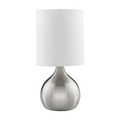 Tischleuchte Touch 3923, silber satiniert