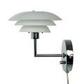Dyberg Larsen DL20 Wandleuchte mit Glasschirm