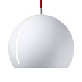 Nyta Tilt Globe Hängelampe Kabel 3m rot weiß