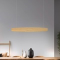 Rothfels Persida LED-Pendelleuchte, Eiche, 98 cm