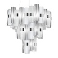 Slamp La Lollo XL LED-Hängelampe, Ø80cm, weiß